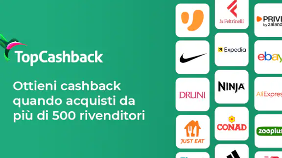TopCashback Cashback & Offerte