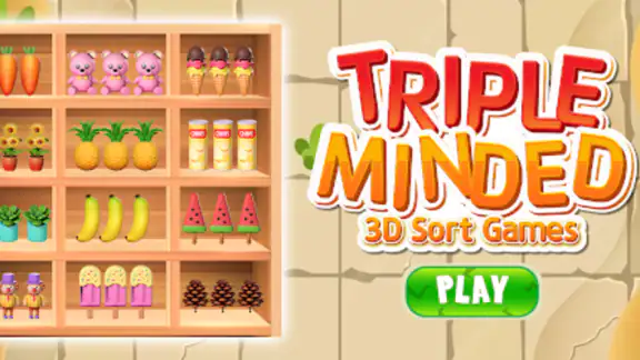 Triple Minded: Giochi Match 3D