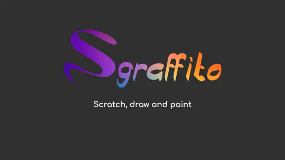 Art set 4 sketchpad. Sgraffito