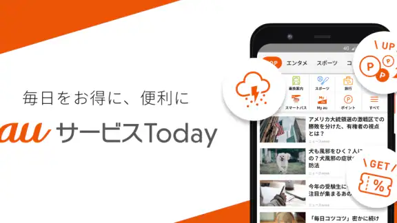auサービスToday