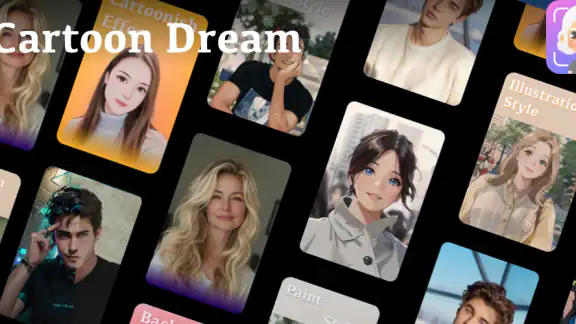 CartoonDream - 顔エイジングフィルター