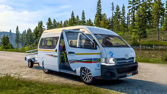 City Van Game Simulator 3D