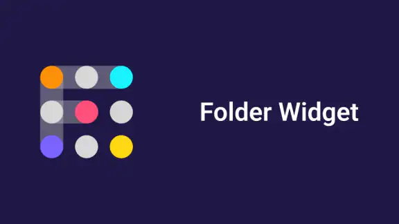 Folder Widget - Large Folders