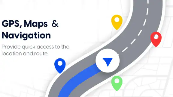 GPS Voice Map & Route Finder