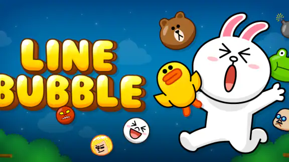 LINE バブル