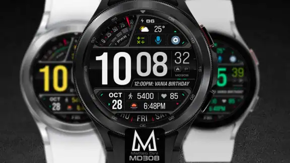 MD308 Digital watch face