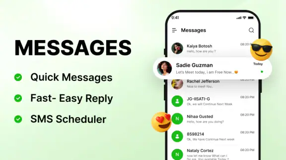 Messages Home: SMS Texting App