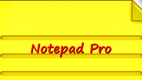 Notepad Pro