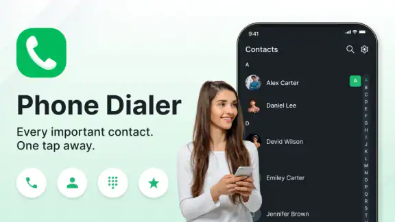 Phone Dialer - Contacts & Home