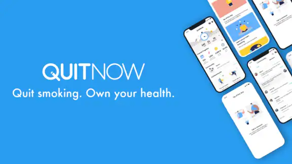 QuitNow タバコをやめよう