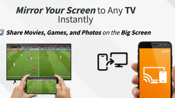 Screen Mirroring & Cast to TV