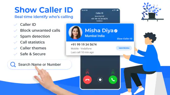Show Caller ID Name & Location