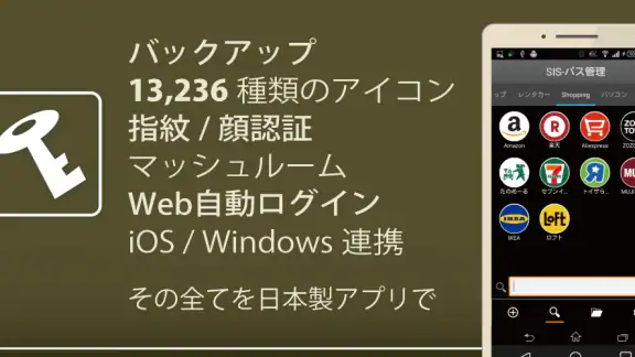 SIS-パス管理 : パスワード管理・パスワードマネージャー