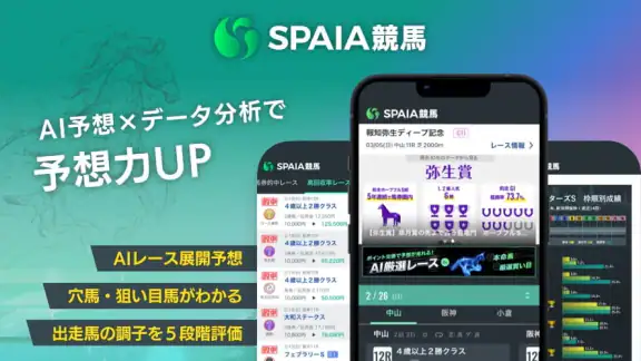 SPAIA競馬～AI予想とデータ解析による次世代の競馬アプリ