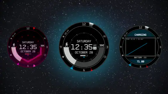To the stars Watch Face