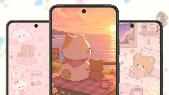 カワイイ美的4K壁紙