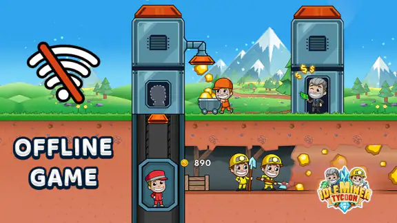 ザクザクキング:放置採掘王国 (Idle Miner)