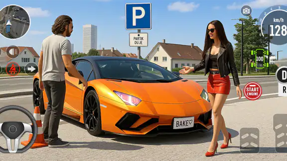 ドライブスクール:駐車3D