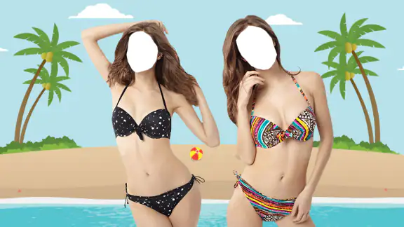 ビキニ写真加工アプリ
