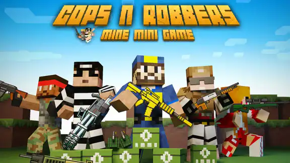 ピクセルシューティング:Cops N Robbers