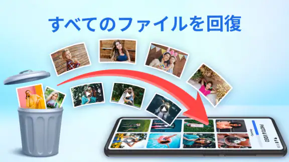 ファイルの復元、写真の復元