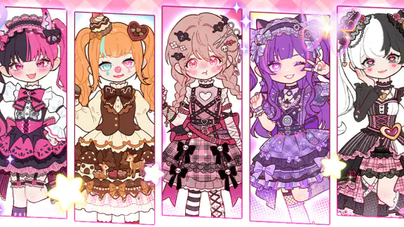 マイ・ドレッシードール：可愛い着せ替え＆ドール作成