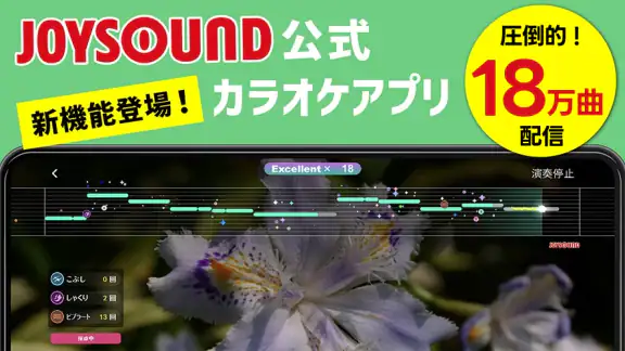 分析採点JOYSOUND｜カラオケ採点で音程や音域を分析！