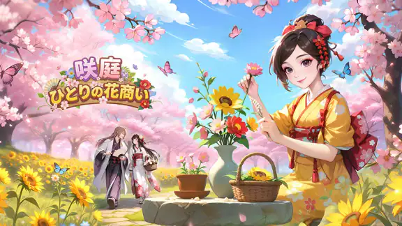 咲庭 ~ひとりの花商い~