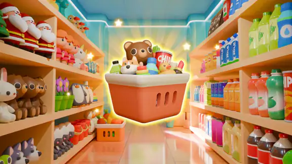 商品整理ゲーム：3Dパズル