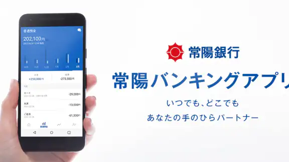 常陽バンキングアプリ