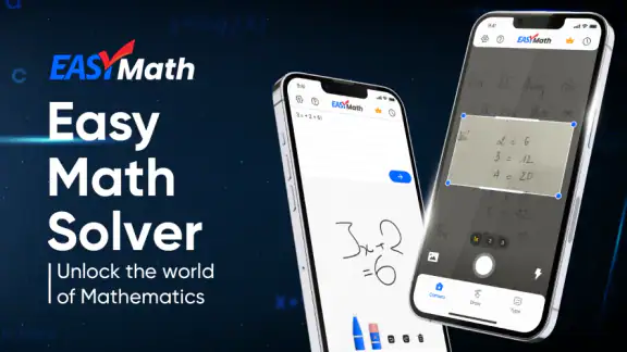 数学解き方数学 写真 数学アプリ: Easy Math