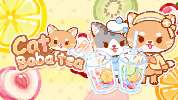 猫のタピオカティー: Boba Tea ASMR食べ物ゲーム