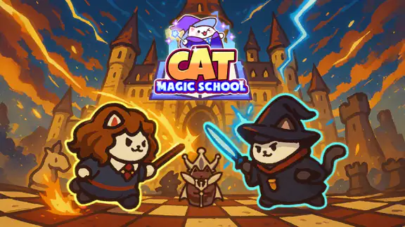 猫の魔法学校：神秘的でかわいいタイクーン