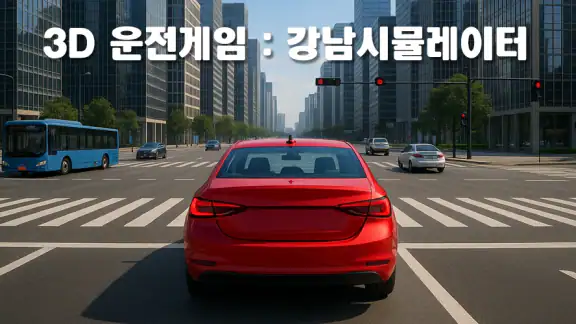 3D운전게임: 강남