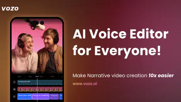 AI Voice Editor by Vozo