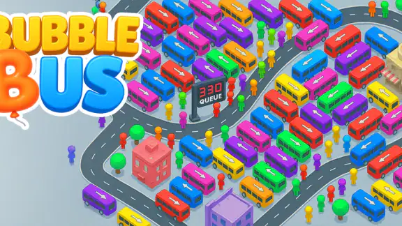 Bubble Bus: Parking Jam Puzzle