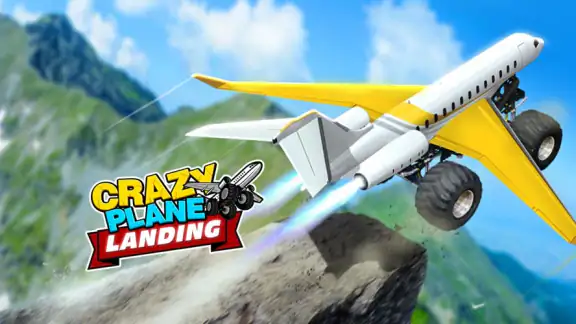 Crazy Plane Landing