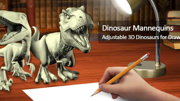 Dinosaur Mannequins