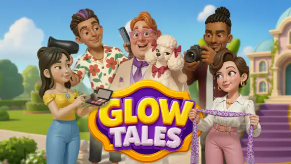 Glow Tales: Merge & Makeover