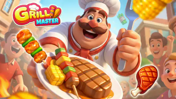 Grill Master: 음식 정렬 퍼즐