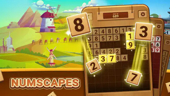 Numscapes: Number Match Game