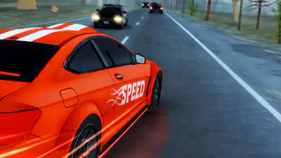 Overtake Rush 3D : 자동차 게임