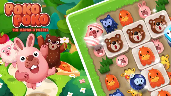 PokoPoko: 토끼 동물 프렌즈와 꾸미기 힐링게임