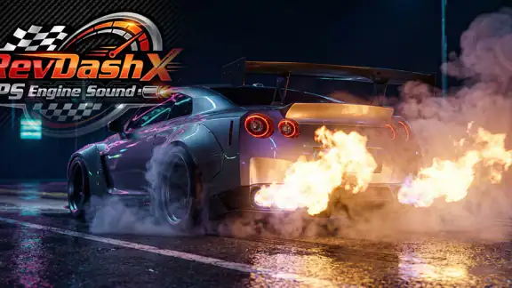 RevDashx GPS Engine Sounds