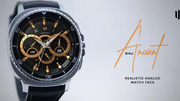 S4U Ancient Gold Watch Face