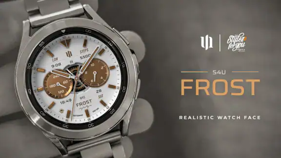 S4U Frost - classic watch face