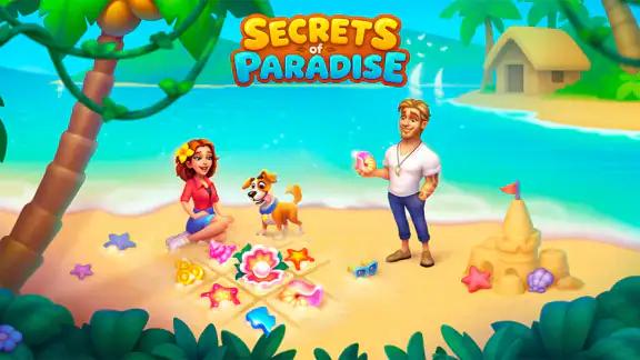 Secrets of Paradise Merge Game