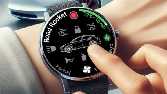 Teswear: Tesla용 시계 앱