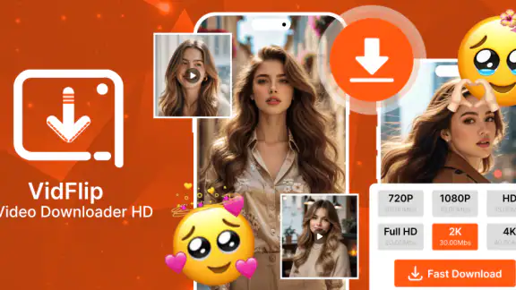 VidFlip: Video Downloader Home