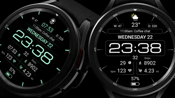 WFP 237 Digital watch face